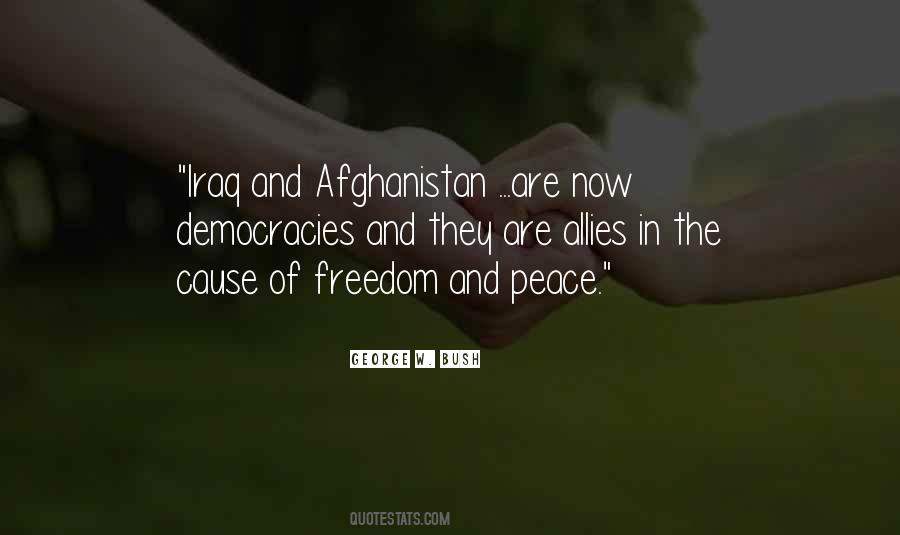 Quotes About Peace And Democracy #1077159