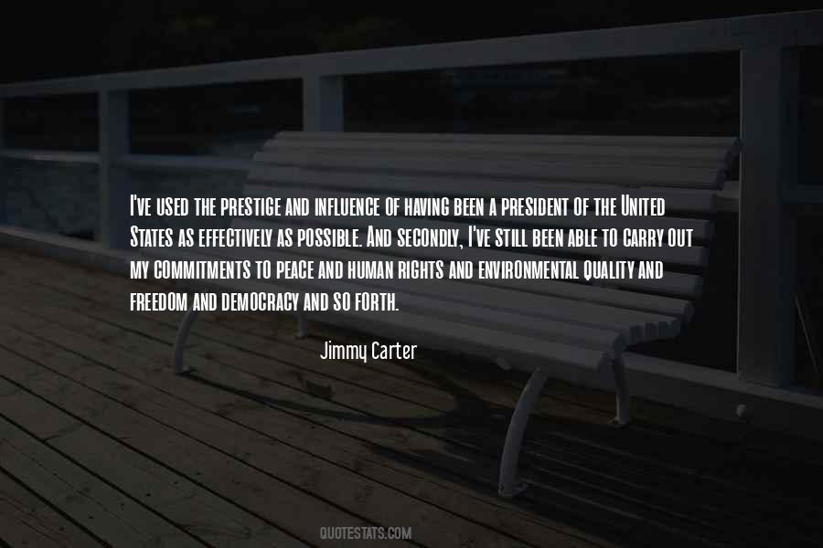 Quotes About Peace And Democracy #1135785