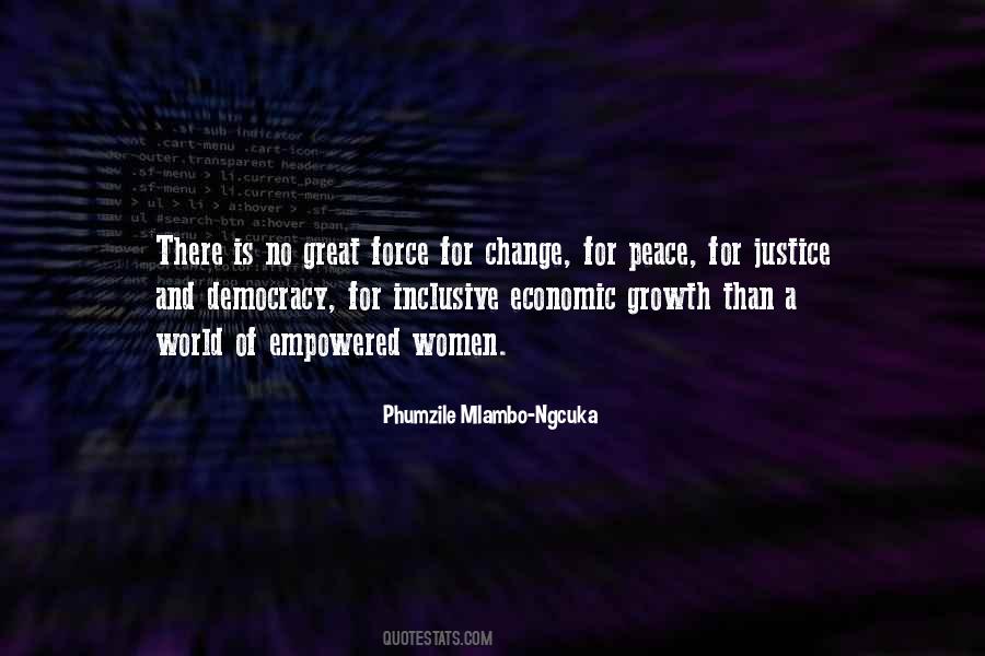 Quotes About Peace And Democracy #1263295