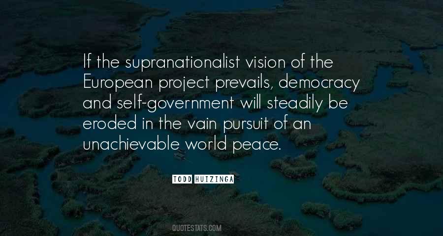 Quotes About Peace And Democracy #1480317