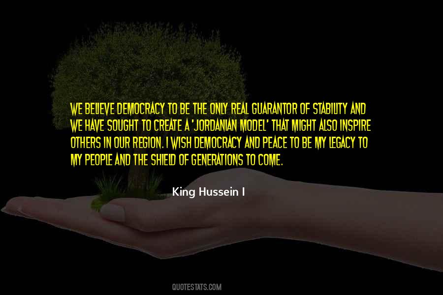 Quotes About Peace And Democracy #1650458