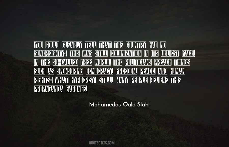 Quotes About Peace And Democracy #1689677