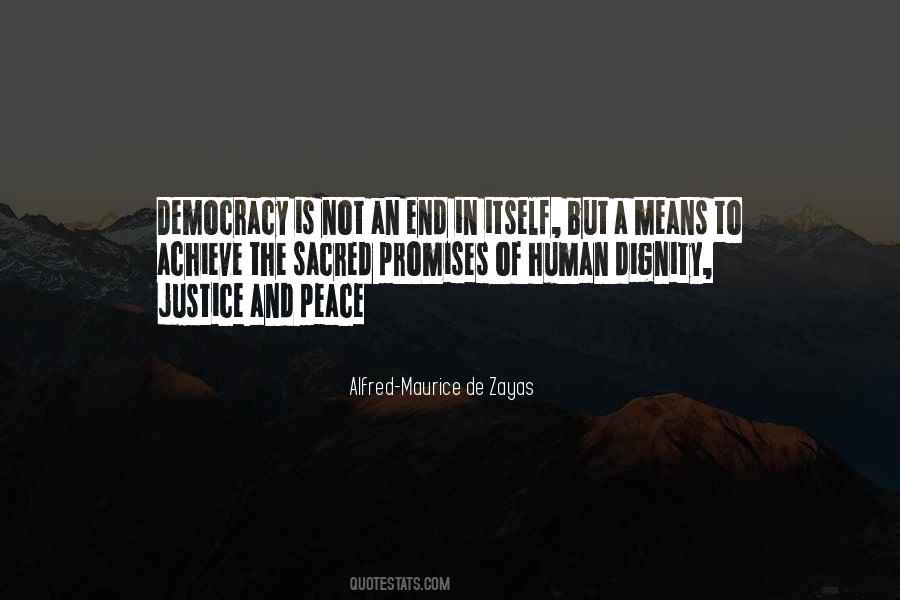Quotes About Peace And Democracy #668219