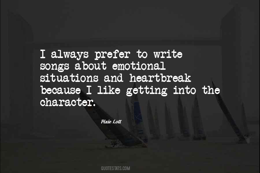 Getting Into Character Quotes #129544
