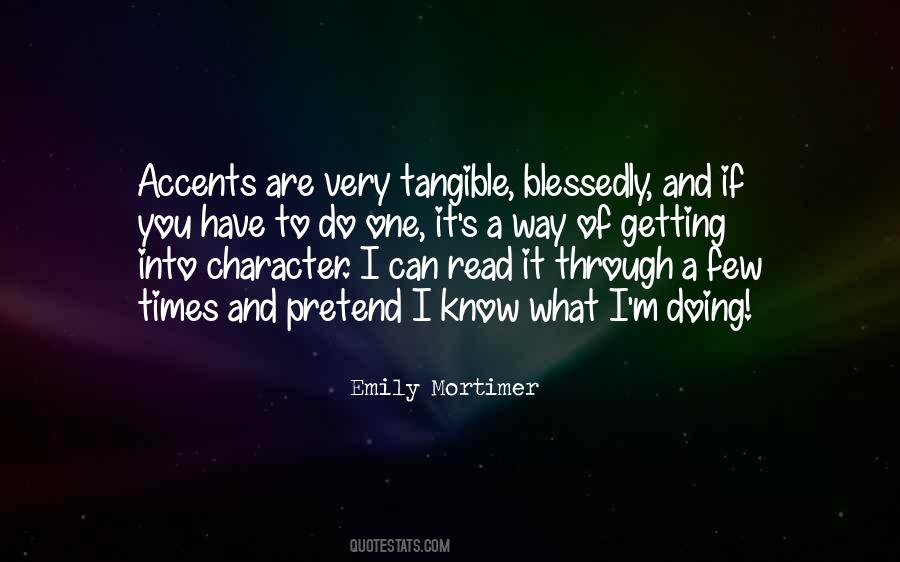 Getting Into Character Quotes #1801096