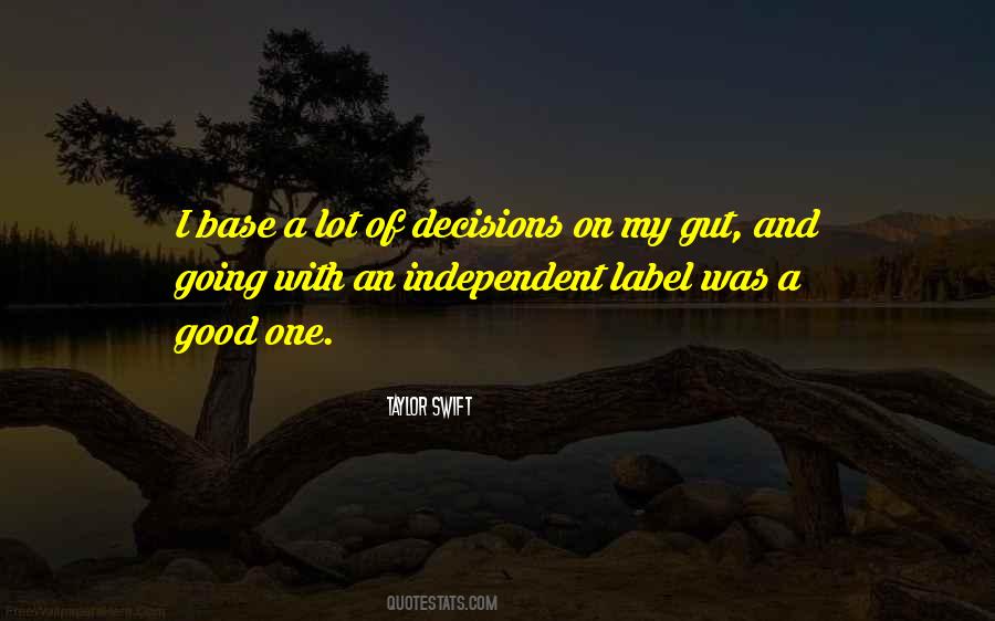 Quotes About Good Decisions #301092