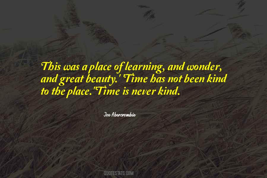 Learning Time Quotes #343148