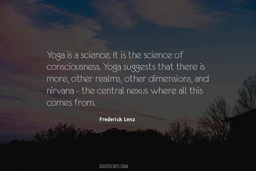 Yoga Science Quotes #1166972