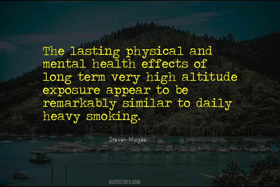 Physical And Mental Quotes #1551910