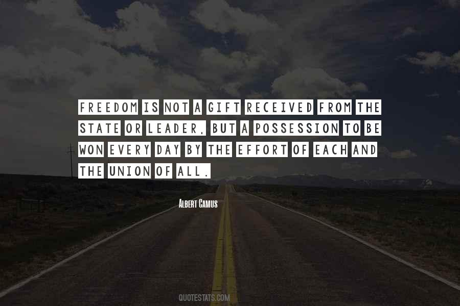 Camus Freedom Quotes #142212