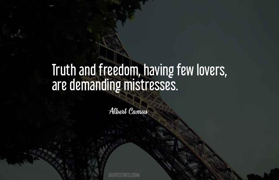Camus Freedom Quotes #1643458