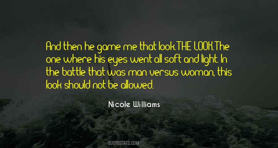 Man Versus Woman Quotes #1363212