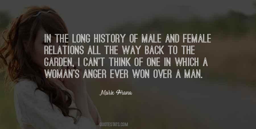 Man Versus Woman Quotes #5669