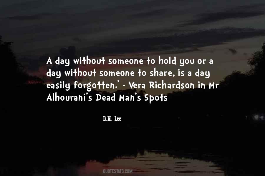 Forgotten Someone Quotes #1694614