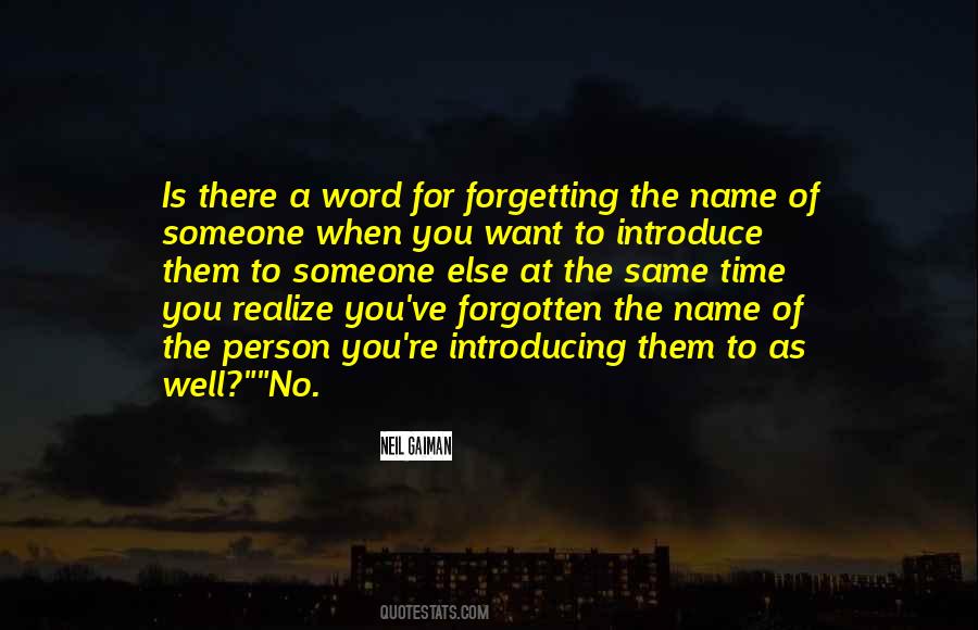 Forgotten Someone Quotes #977835
