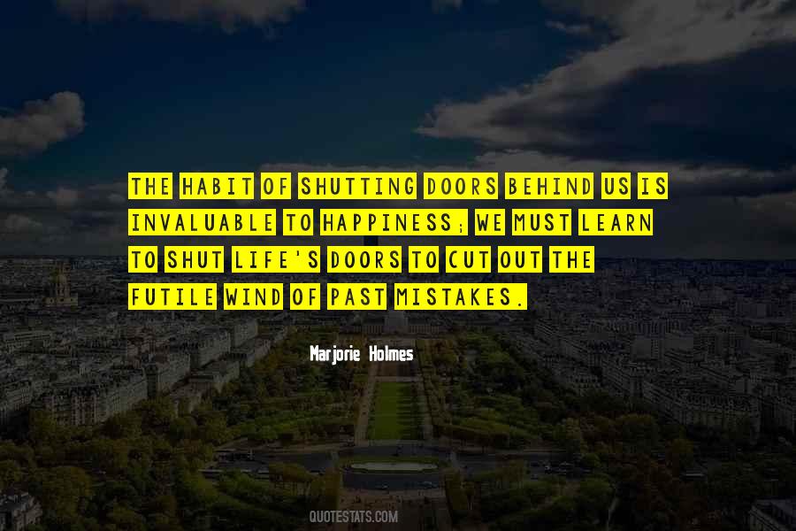 Past Is Behind Quotes #132979