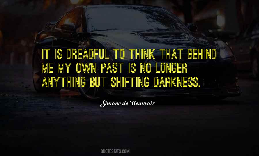 Past Is Behind Quotes #1855921