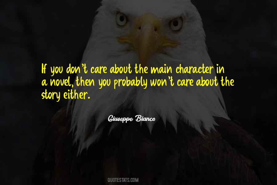 I Am The Main Character Quotes #85890
