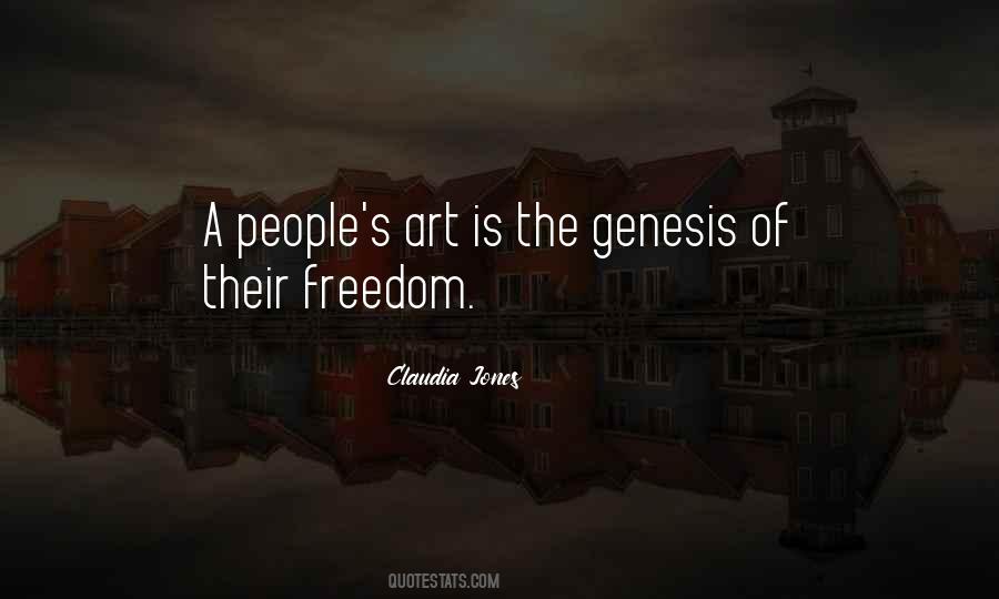 Freedom Art Quotes #1153815