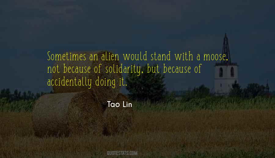 We Stand In Solidarity Quotes #1491158