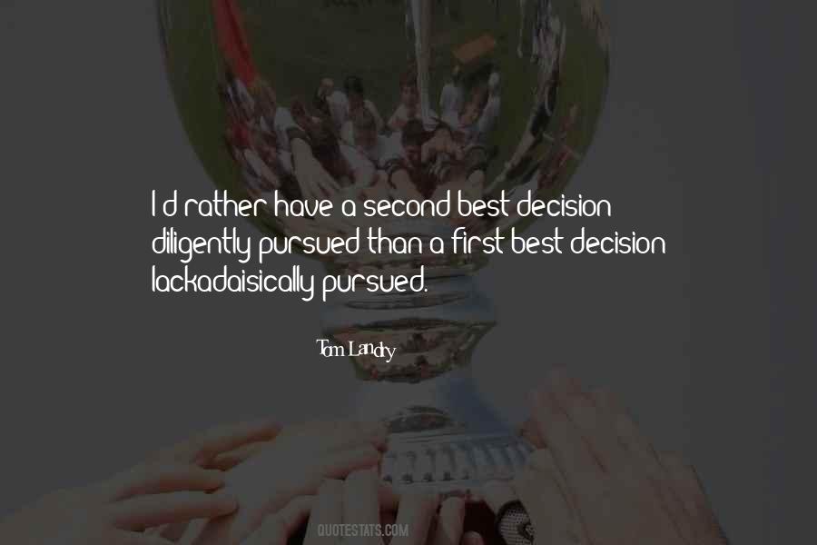 Best Decision Quotes #1082394