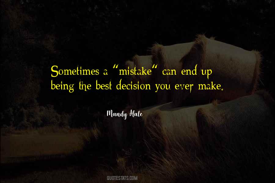 Best Decision Quotes #1285841