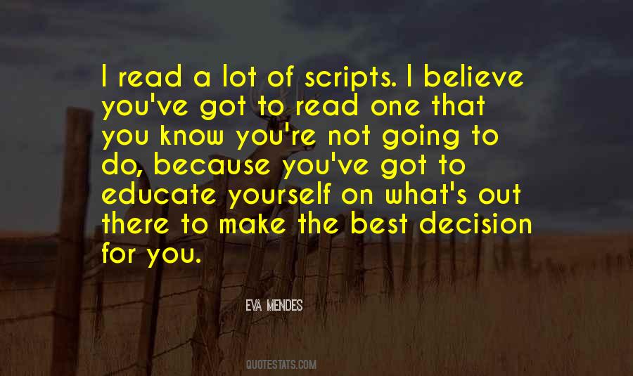 Best Decision Quotes #532103