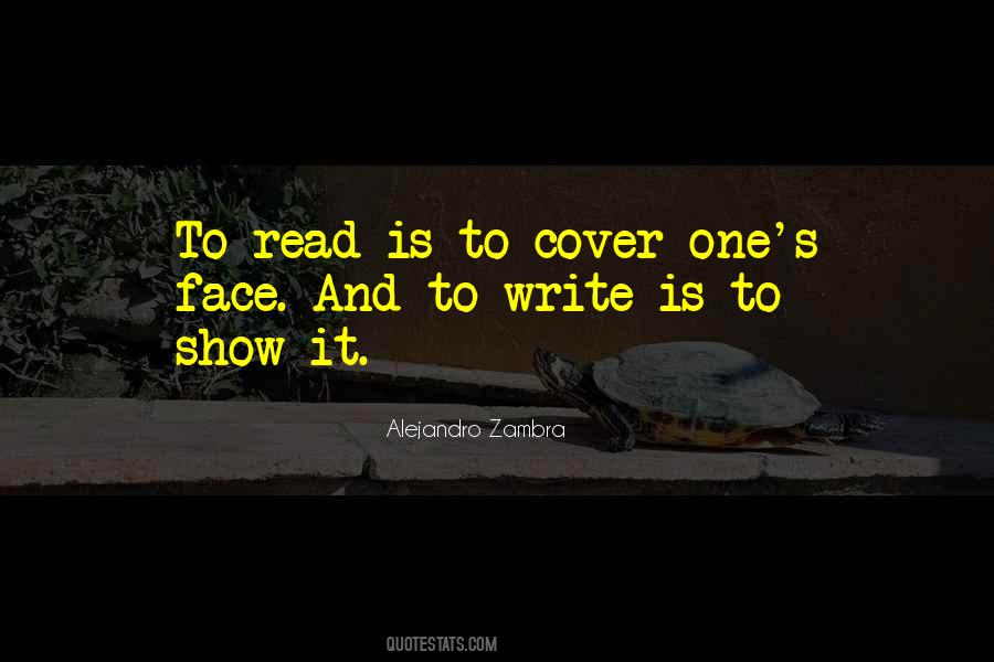Cover Your Face Quotes #1290644