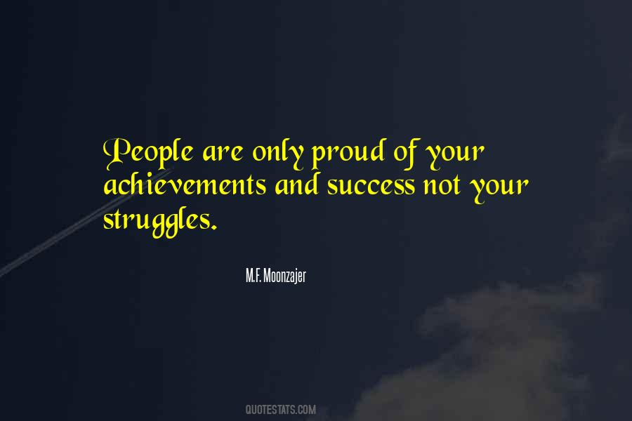 Proud Of Your Success Quotes #1852558
