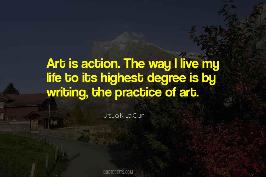 Practice Art Quotes #738916