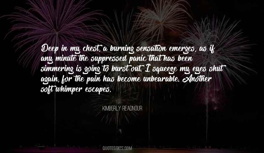 Burning Eyes Quotes #1265527