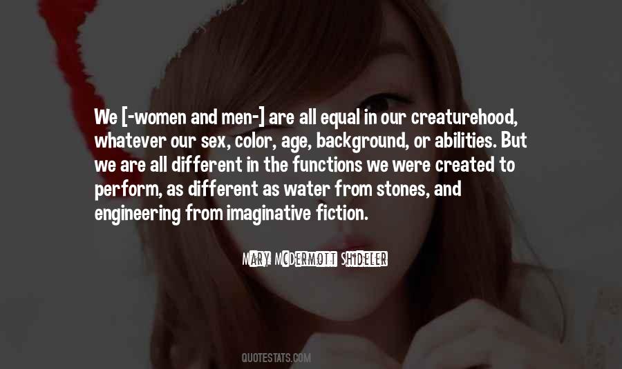 Equal But Different Quotes #1088459