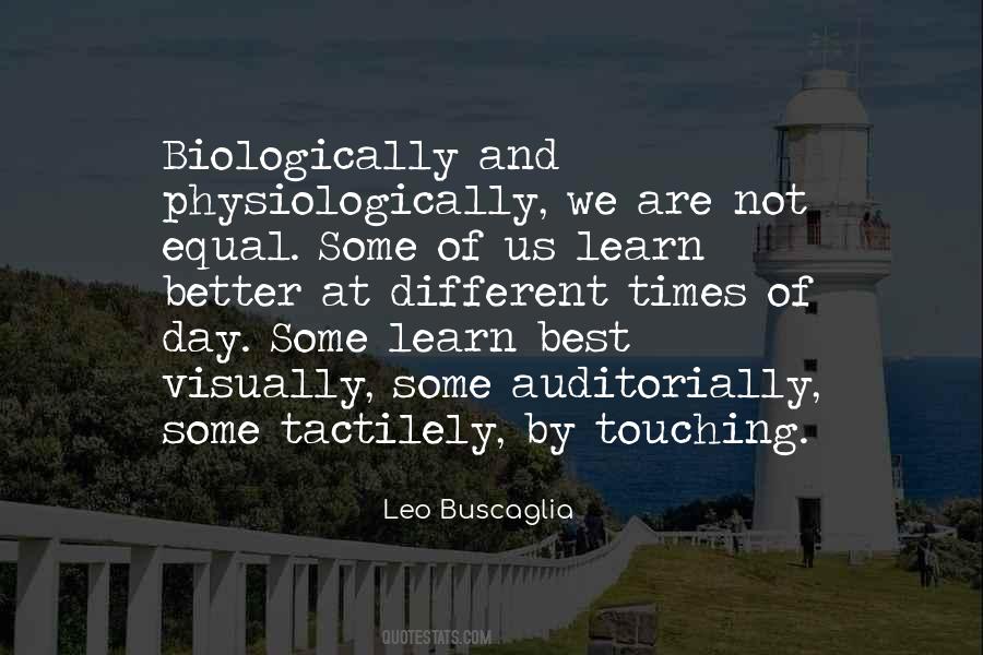 Equal But Different Quotes #843133