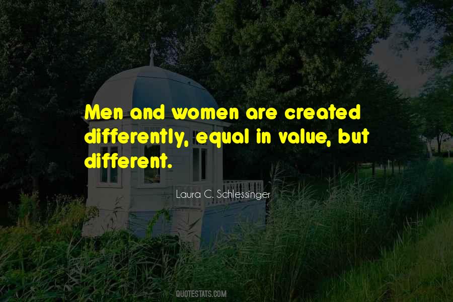Equal But Different Quotes #952798