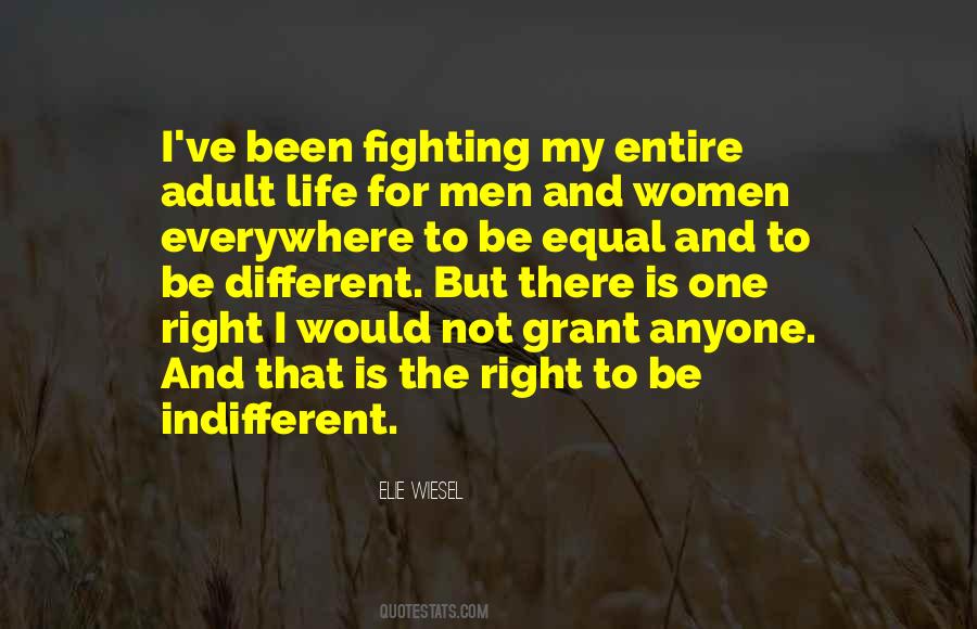 Equal But Different Quotes #980098
