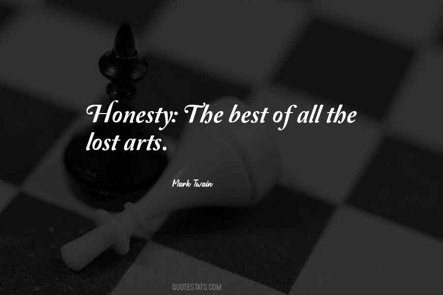 Best Honesty Quotes #1293066