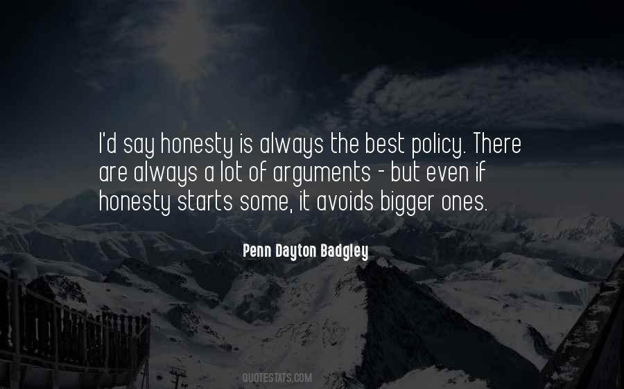 Best Honesty Quotes #1318608