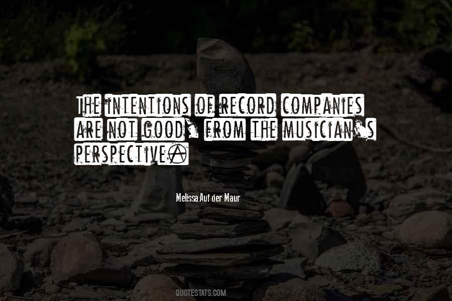 Quotes About Good Companies #141457