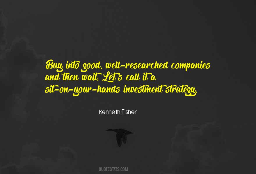 Quotes About Good Companies #602062