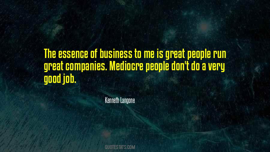 Quotes About Good Companies #782040