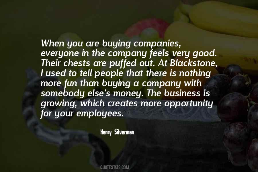 Quotes About Good Companies #932979