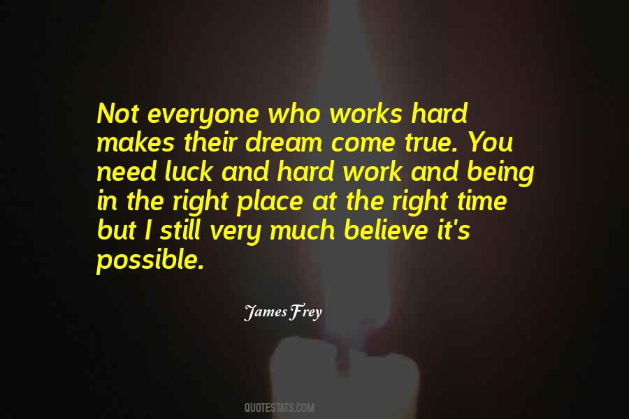 Quotes About Being Possible #1401010