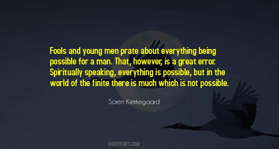 Quotes About Being Possible #464062