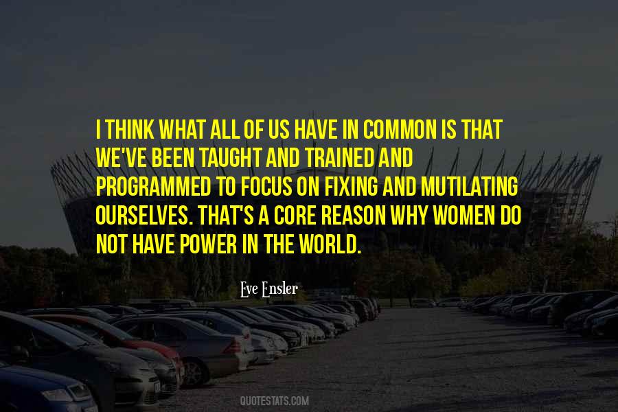 The Power Of Focus Quotes #1340801