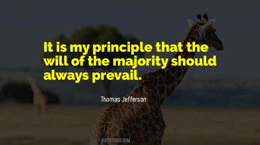 Democracy Will Prevail Quotes #1200474