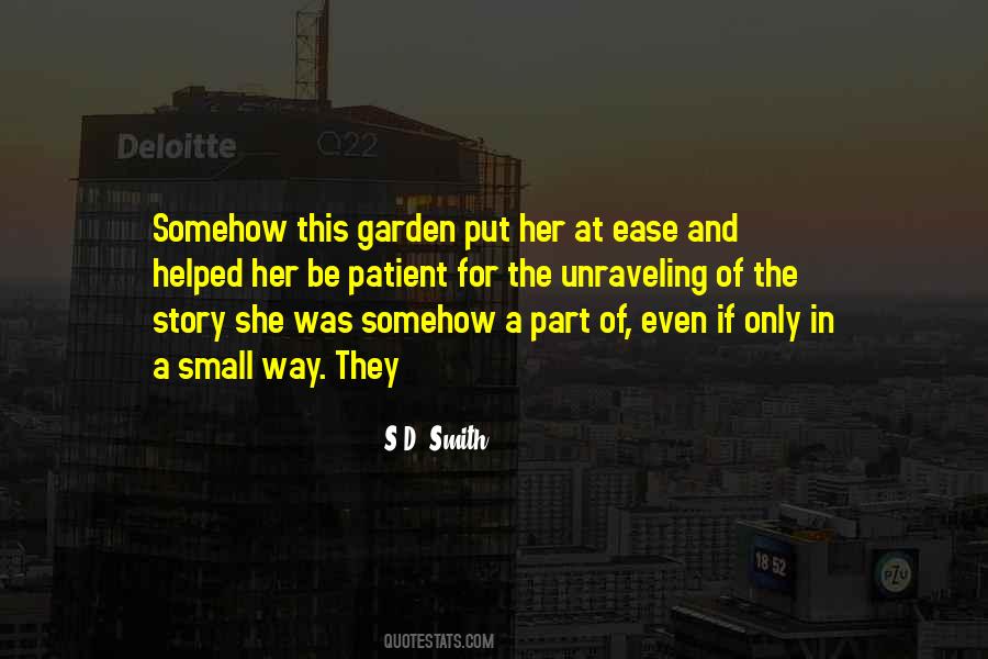 Small Garden Quotes #1284589