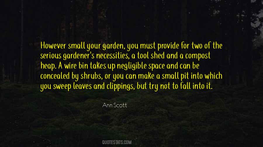 Small Garden Quotes #27293