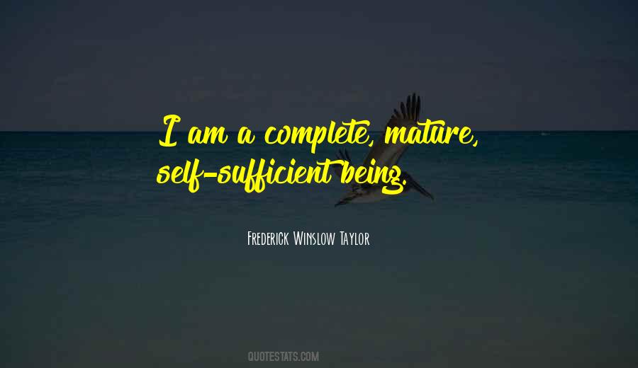 I Am Mature Quotes #1557565