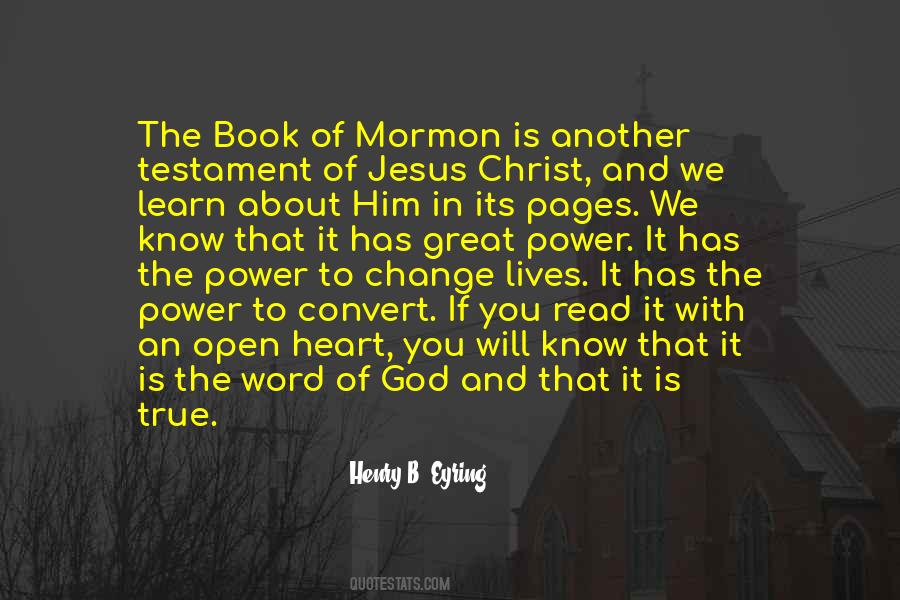 Power Of The Word Of God Quotes #277532