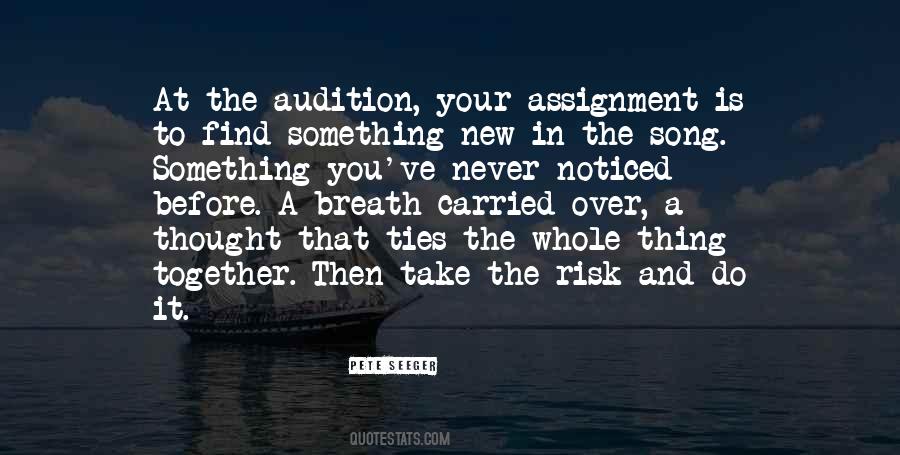 If You Never Take A Risk Quotes #658094